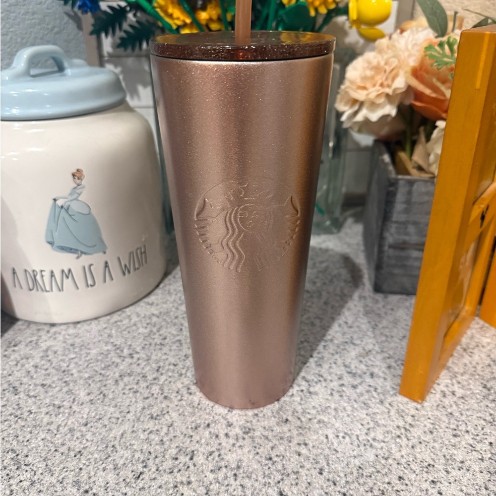 Starbucks Metallic Copper Tumbler